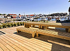 Terrasse zum Hafen