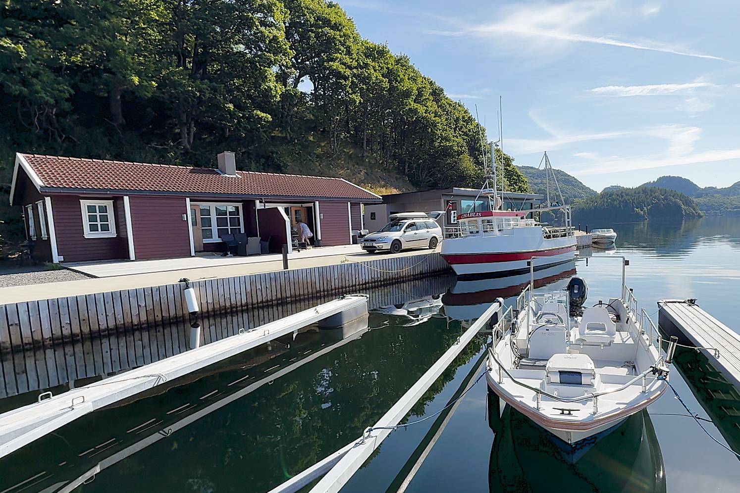 Nordstranda Hytte 3 (rechte Seite - Doppelhaus) in Farsund