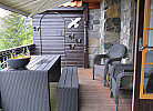 die Terrasse in Südlage