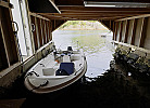 Boot im Bootshaus