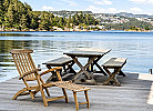 mit grandiosem Blick nach Flekkefjord