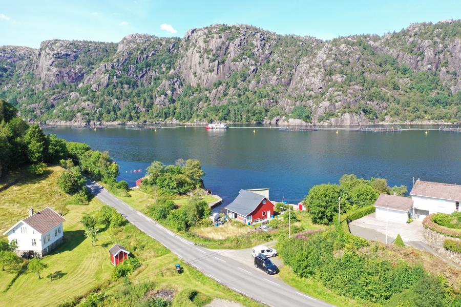Blick zum Hidrasund