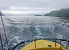 auf dem Weg in den Hidrasund