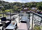 Terrasse Haus Landsnes