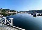 Blick auf den Fjord