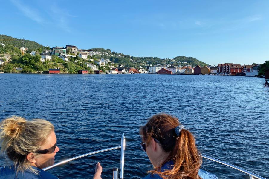 Bootstour in Flekkefjord