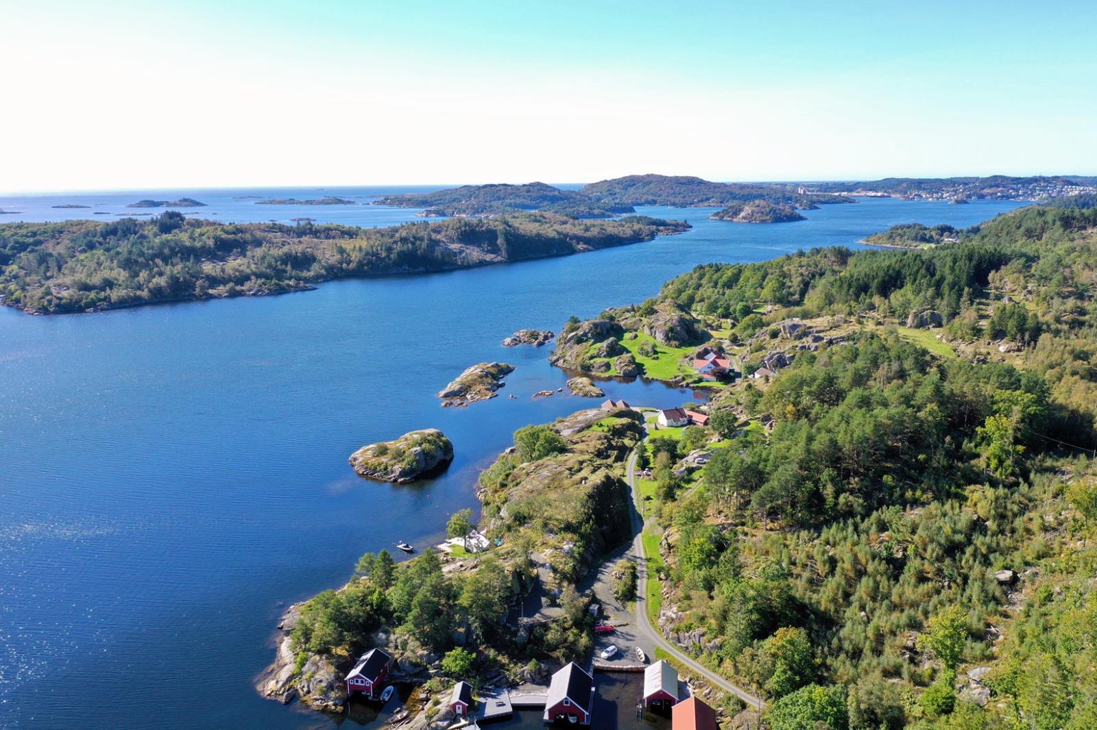 Blick nach Farsund