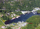 Lage FH Landsnes am Rasvagfjorden
