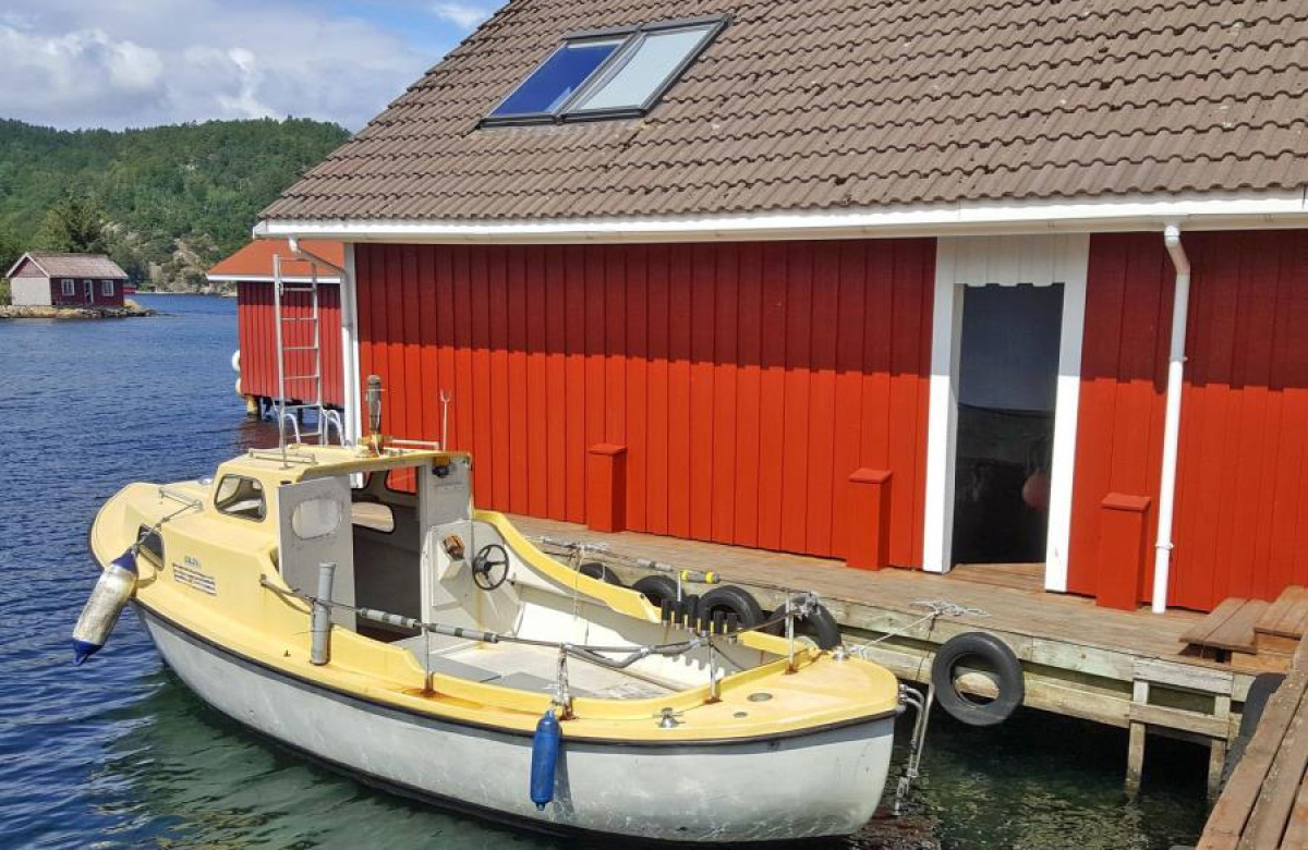 Ferienhaus Ny Blomst Bua mit Inklusivkutter
