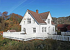 Ferienhaus Hidrasund auf Hidra im Spätherbst 