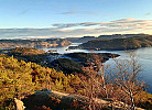Blick über Stolsfjorden, Strandfjord Abelnes,Andabeloy
