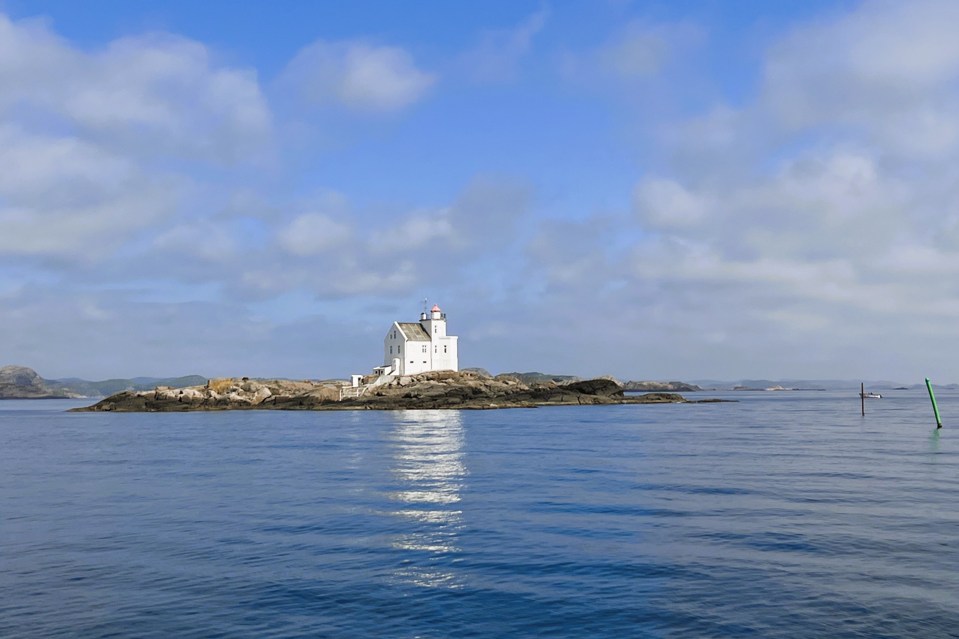 vor Farsund in den Schären
