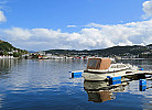 Blick auf Flekkefjord