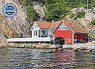 Litle Helle, Ferienhaus im Stolsfjorden bei Flekkefjord