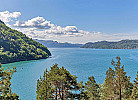 Stolsfjorden, Bucht am Haus