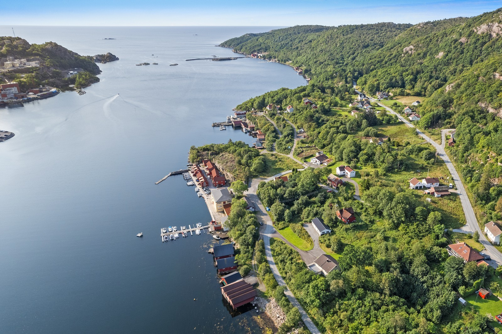 Luftbild über Ramsland