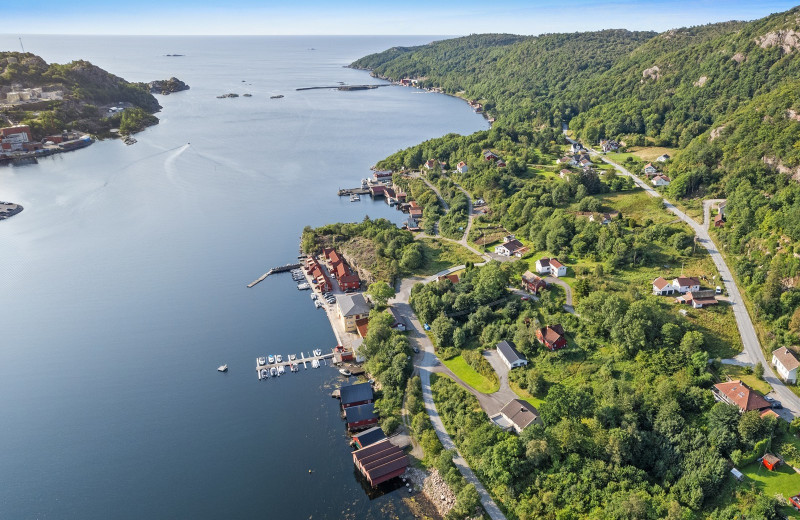 Blick über Ramsland, Lindesnes Spangereid