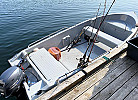 das 16 ft Boot mit 25 PS E-Start