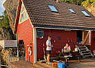 am Steg, das Bootshaus
