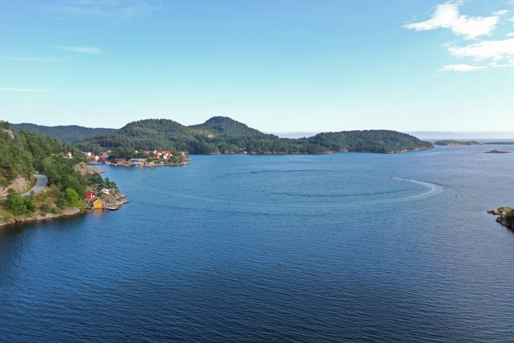 der Fjord bei Lonestrand