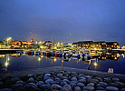 Borshavn bei Nacht
