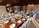 lecker Fischsuppe im Restaurant